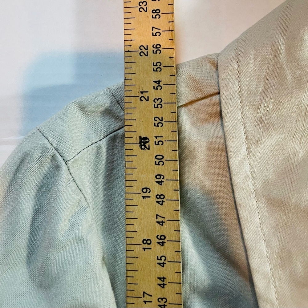 Sonoma Beige Utility Jacket Lightweight Button Front Casual Chic Size XL NWT - Picture 10 of 11